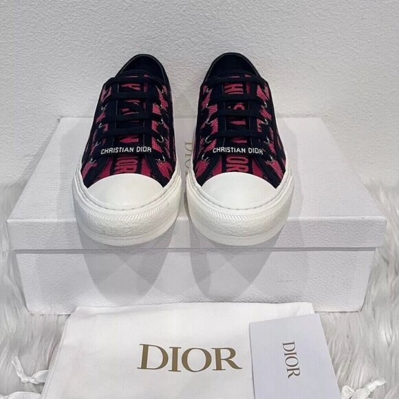 DIOR WALK'N Leopard Wander Connect Star One ID B23 Vibe Chrono Sneaker 36.5/38.5 - Picture 2 of 10